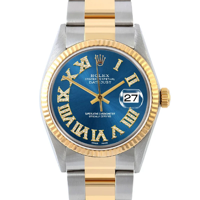 Rolex Datejust 36mm | 16013-BLU-FDR-FLT-OYS