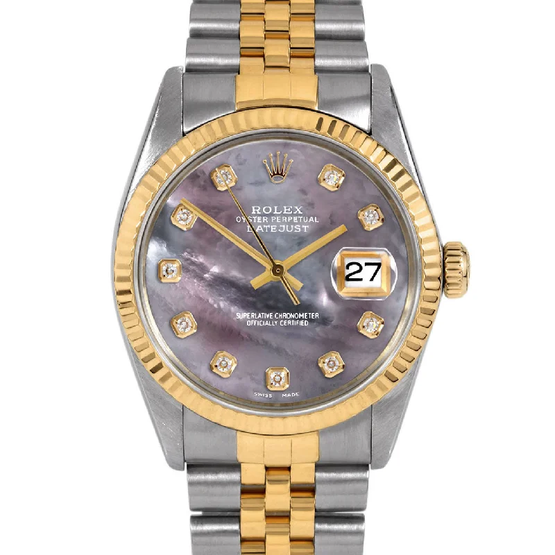 Rolex Datejust 36mm | 16013-BMOP-DIA-AM-FLT-JBL