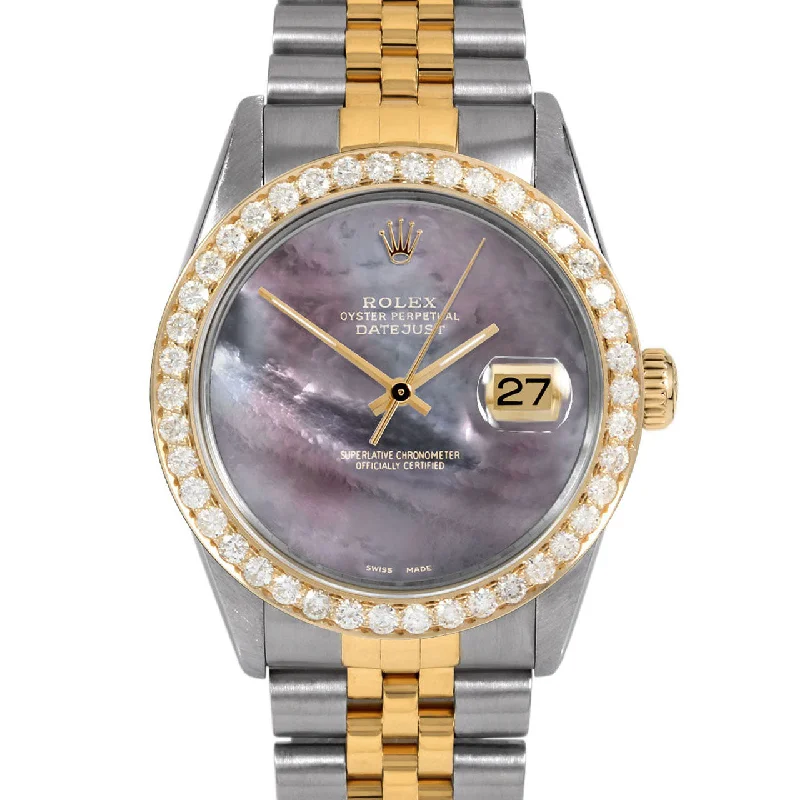 Rolex Datejust 36mm | 16013-BMOP-NOHM-25CT-JBL