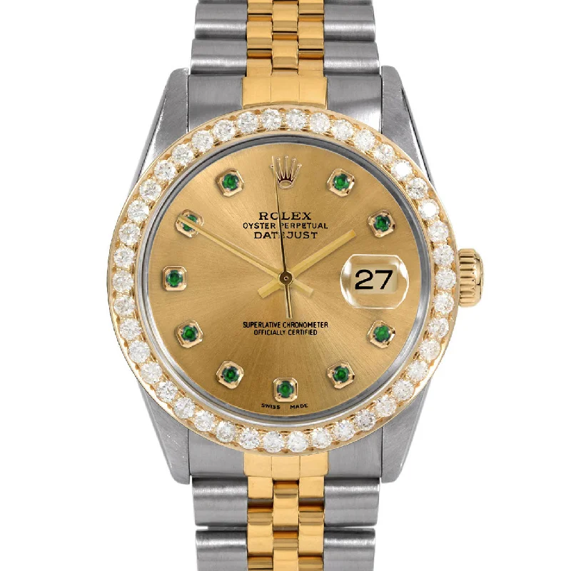 Rolex Datejust 36mm | 16013-CHM-EMD-AM-25CT-JBL