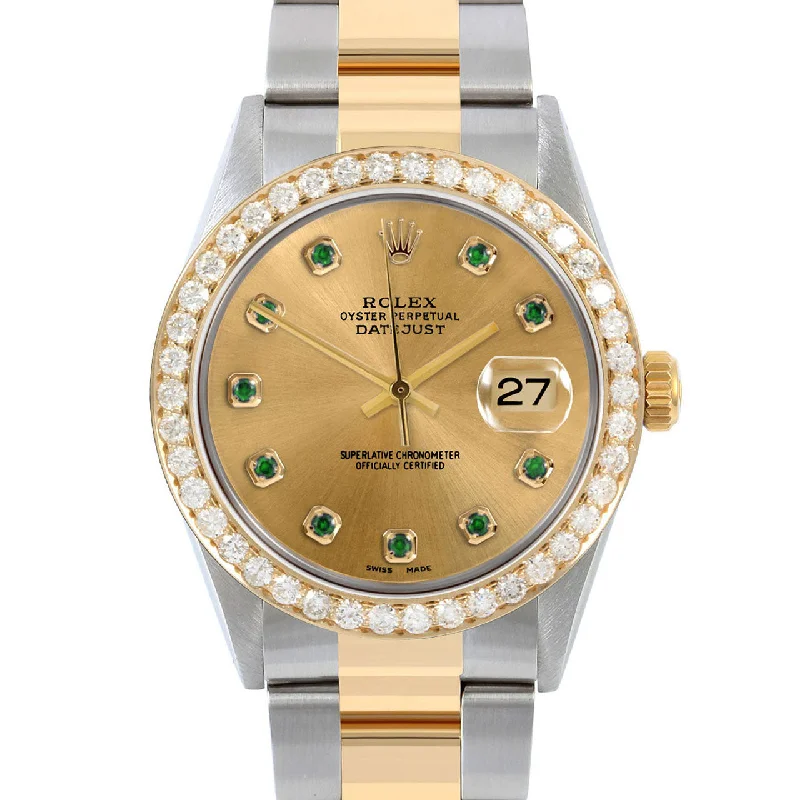 Rolex Datejust 36mm | 16013-CHM-EMD-AM-25CT-OYS