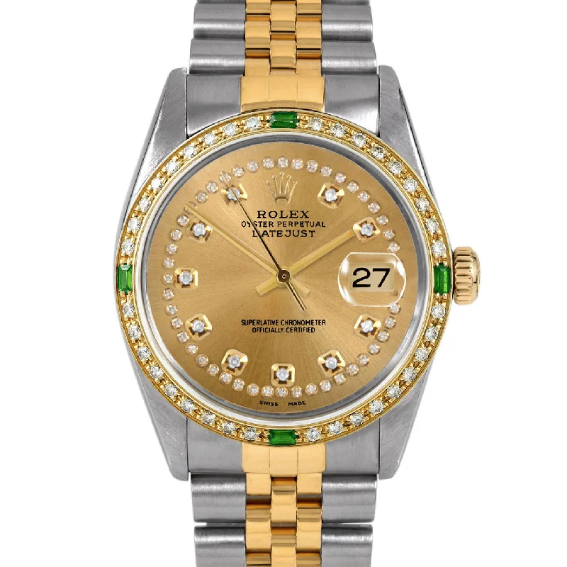 Rolex Datejust 36mm | 16013-CHM-STRD-4EMD-JBL