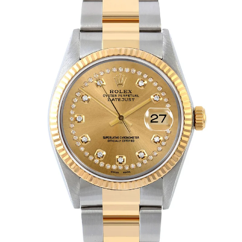 Rolex Datejust 36mm | 16013-CHM-STRD-FLT-OYS