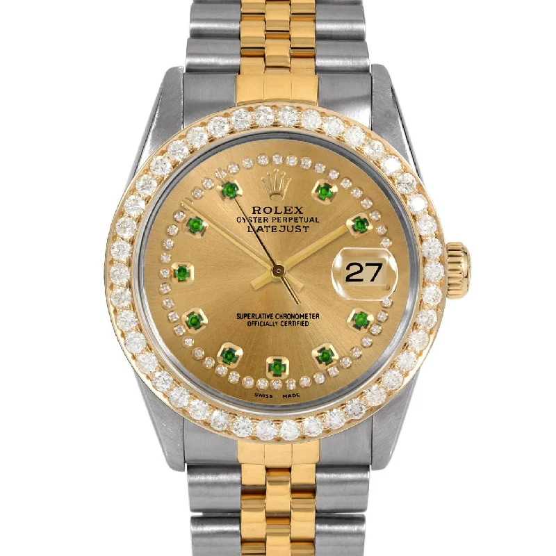 Rolex Datejust 36mm | 16013-CHM-STRE-25CT-JBL