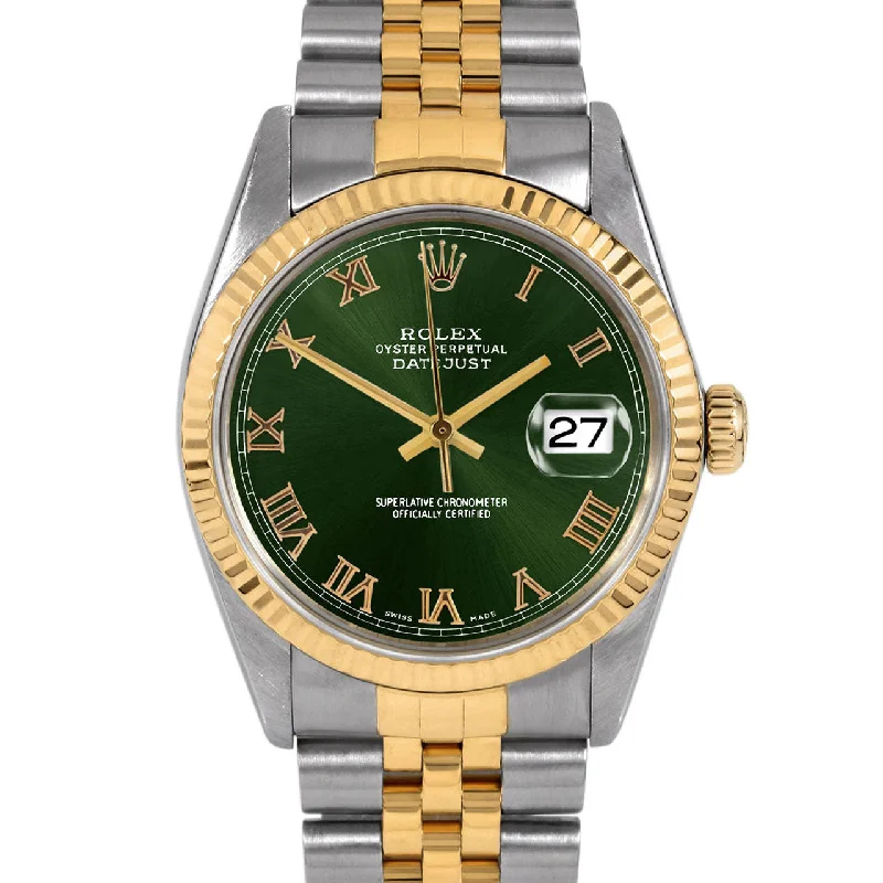 Rolex Datejust 36mm | 16013-GRN-ROM-FLT-JBL