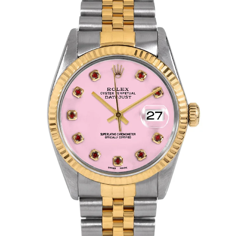 Rolex Datejust 36mm | 16013-PNK-RBY-AM-FLT-JBL