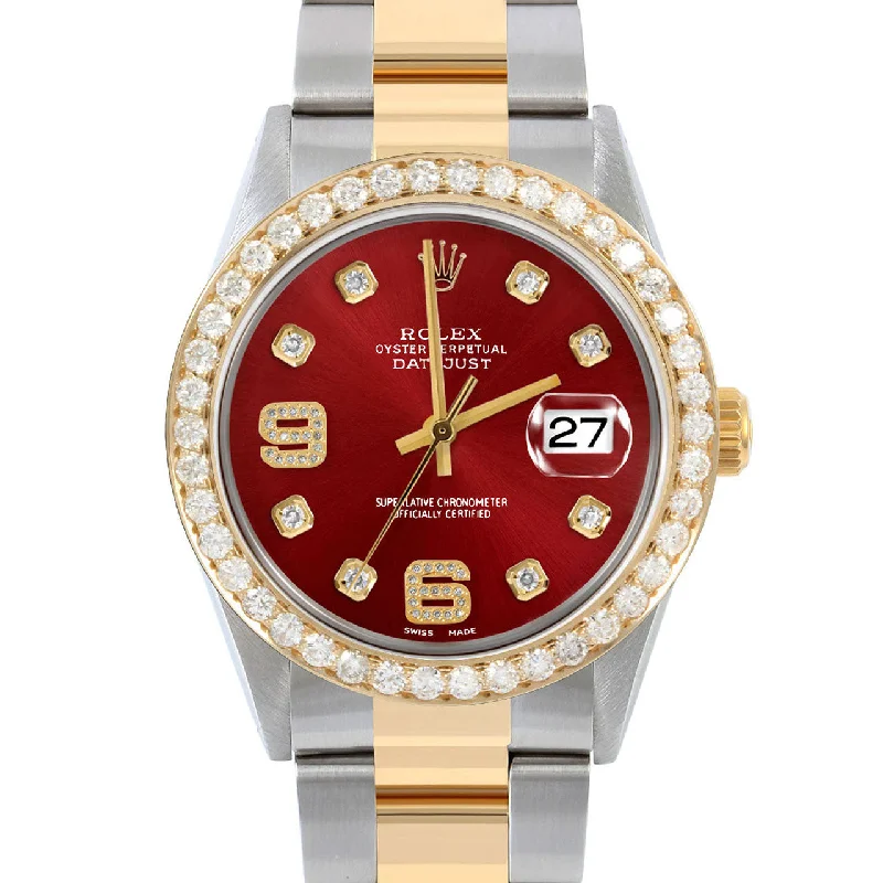 Rolex Datejust 36mm | 16013-RED-8DA69-25CT-OYS