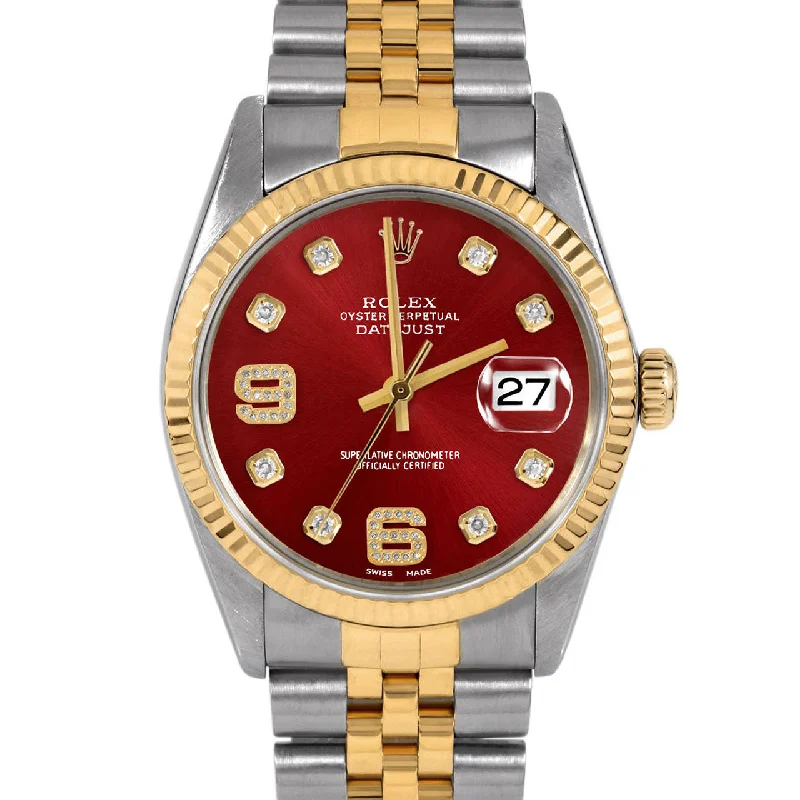 Rolex Datejust 36mm | 16013-RED-8DA69-FLT-JBL