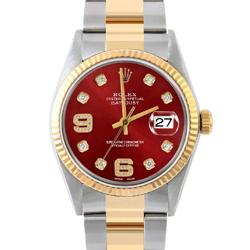 Rolex Datejust 36mm | 16013-RED-8DA69-FLT-OYS