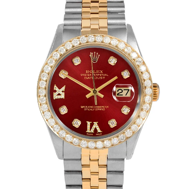 Rolex Datejust 36mm | 16013-RED-8DR69-25CT-JBL