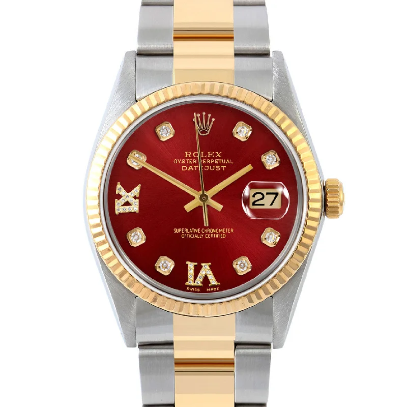 Rolex Datejust 36mm | 16013-RED-8DR69-FLT-OYS