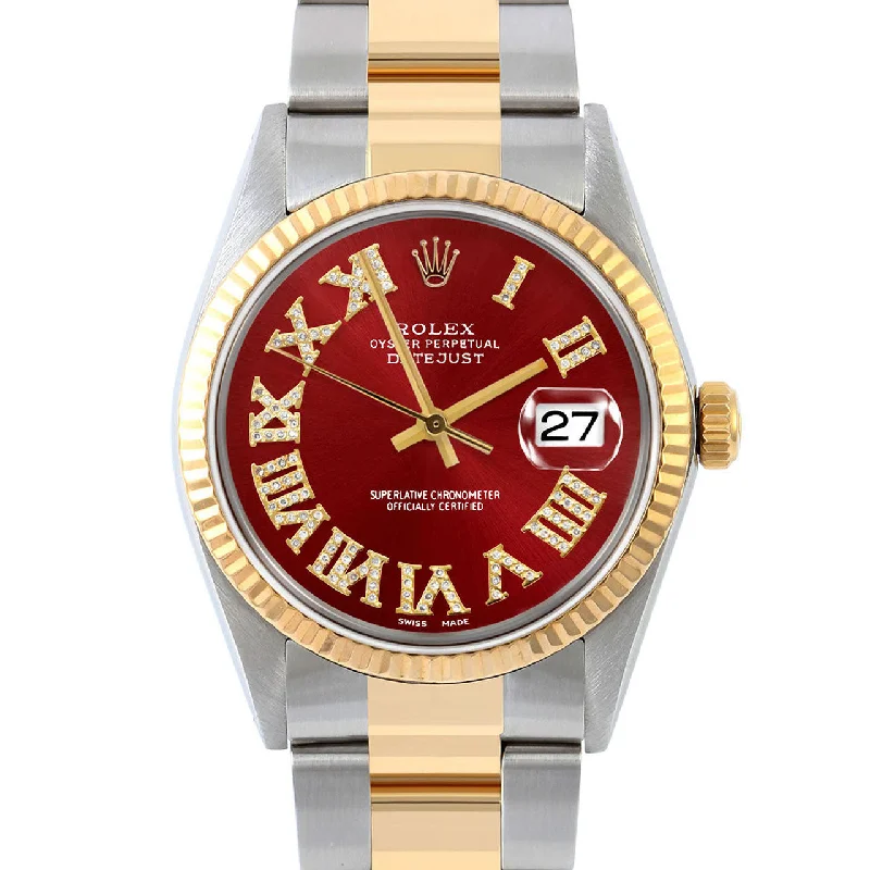 Rolex Datejust 36mm | 16013-RED-FDR-FLT-OYS