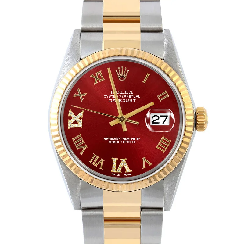 Rolex Datejust 36mm | 16013-RED-RDR69-FLT-OYS