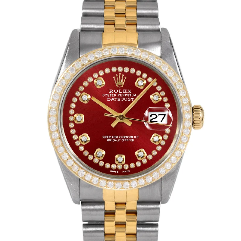 Rolex Datejust 36mm | 16013-RED-STRD-BDS-JBL