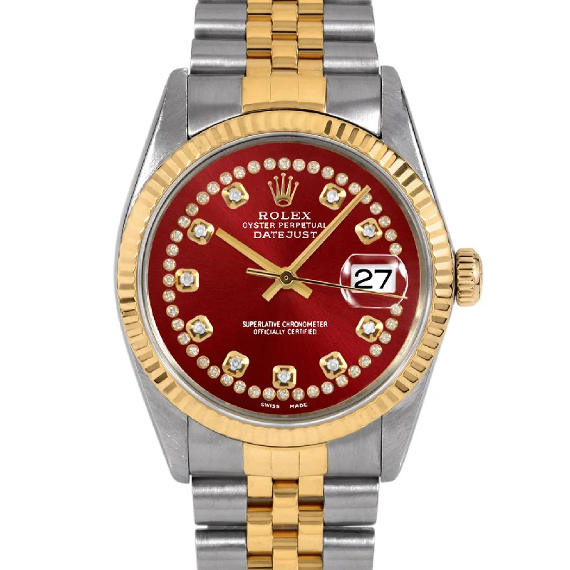 Rolex Datejust 36mm | 16013-RED-STRD-FLT-JBL