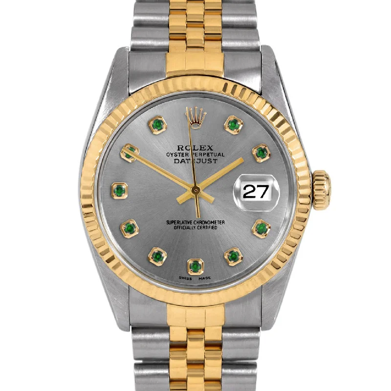 Rolex Datejust 36mm | 16013-SLT-EMD-AM-FLT-JBL