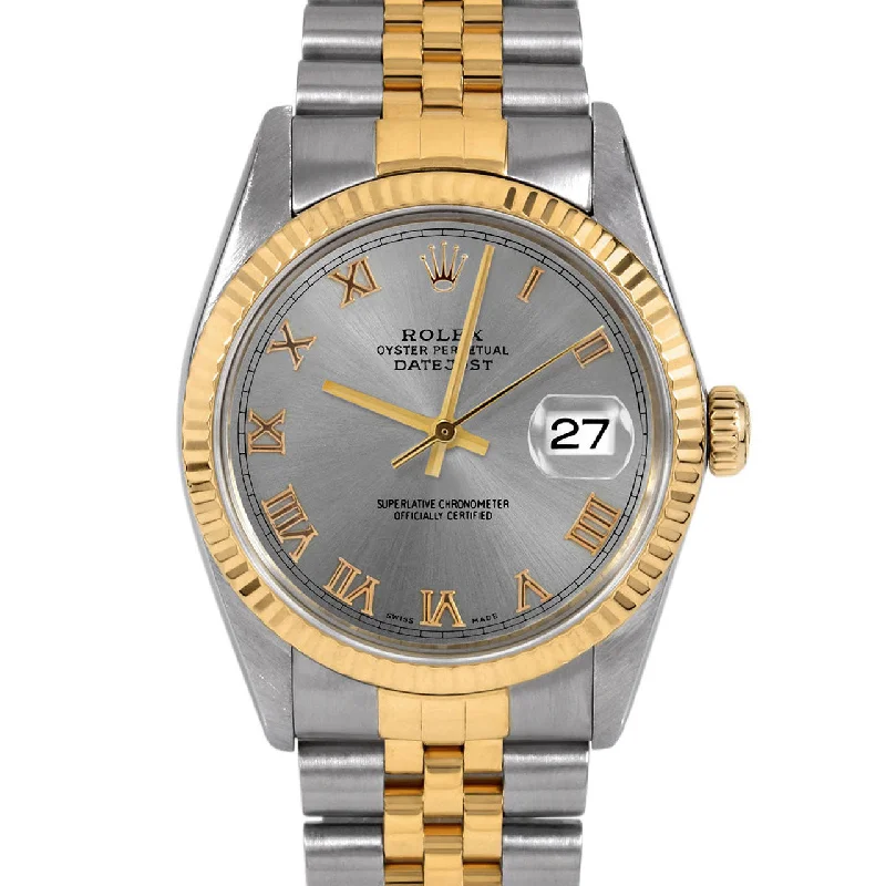 Rolex Datejust 36mm | 16013-SLT-ROM-FLT-JBL