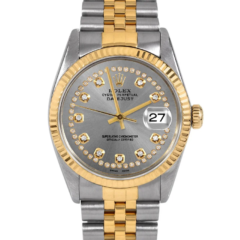 Rolex Datejust 36mm | 16013-SLT-STRD-FLT-JBL