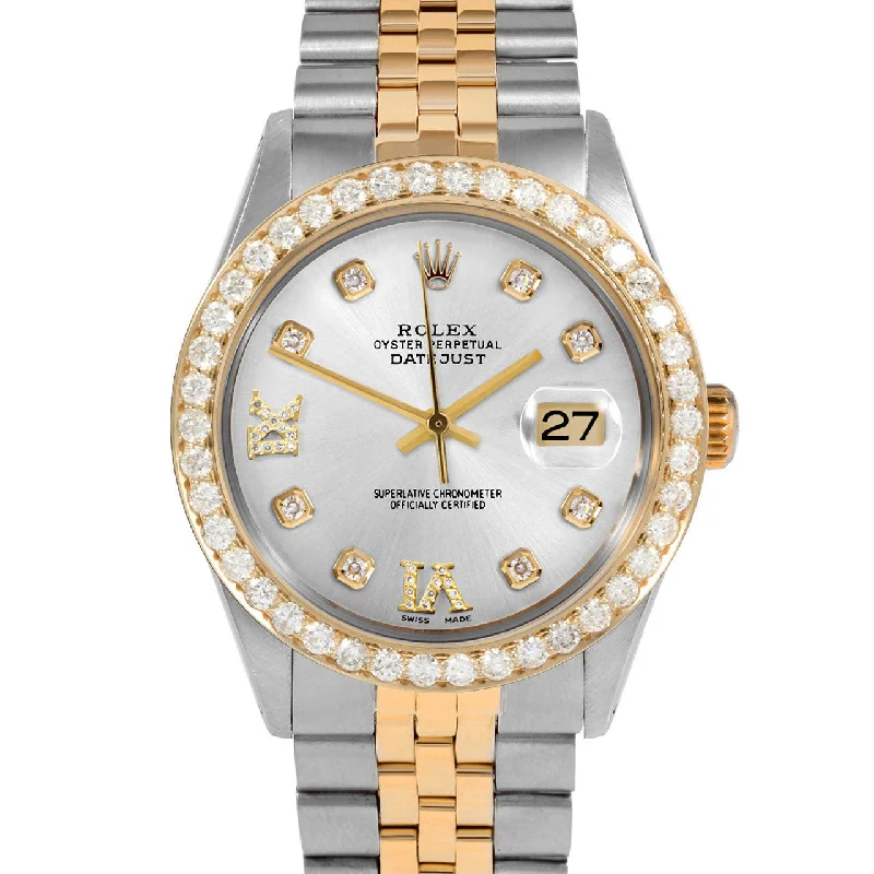 Rolex Datejust 36mm | 16013-SLV-8DR69-25CT-JBL