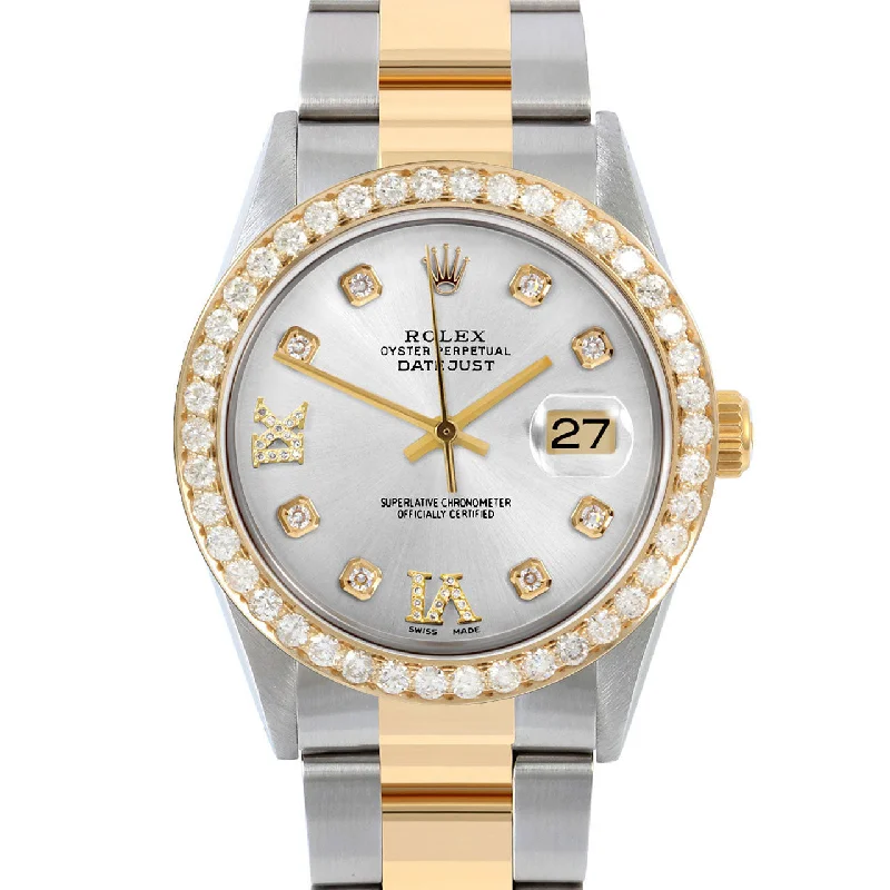 Rolex Datejust 36mm | 16013-SLV-8DR69-25CT-OYS