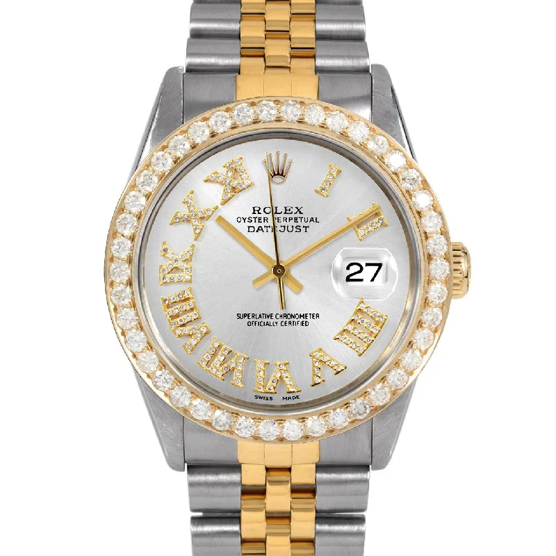 Rolex Datejust 36mm | 16013-SLV-FDR-25CT-JBL