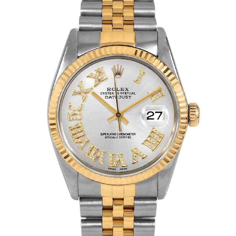 Rolex Datejust 36mm | 16013-SLV-FDR-FLT-JBL