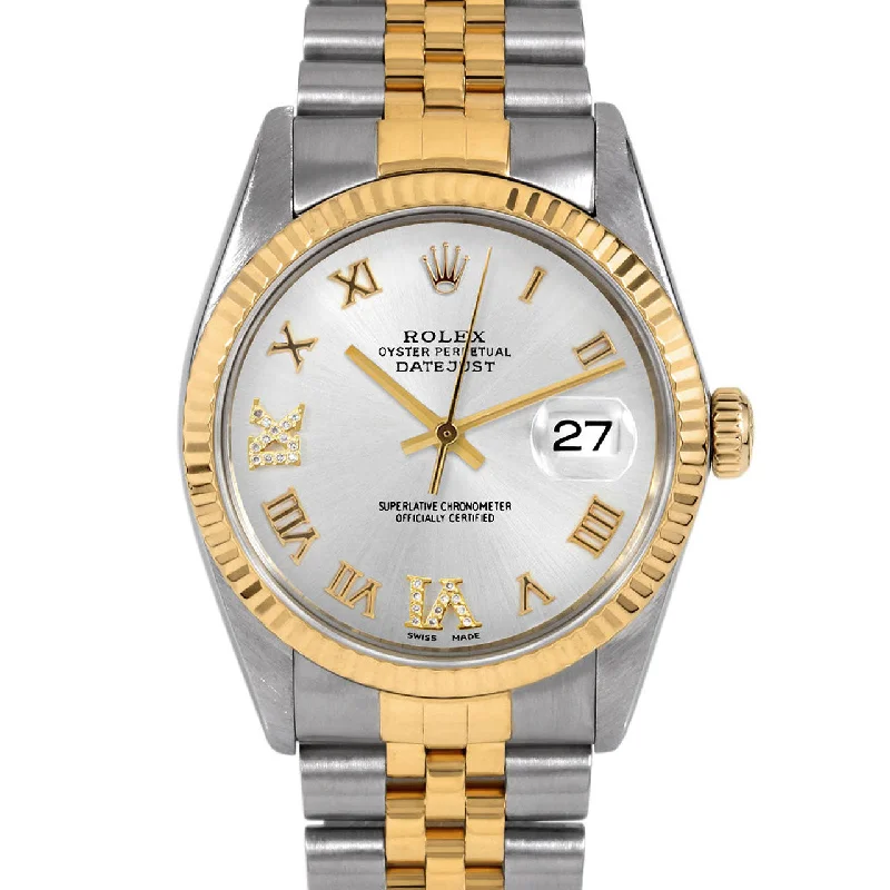 Rolex Datejust 36mm | 16013-SLV-RDR69-FLT-JBL