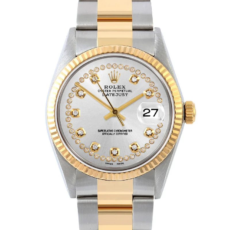 Rolex Datejust 36mm | 16013-SLV-STRD-FLT-OYS