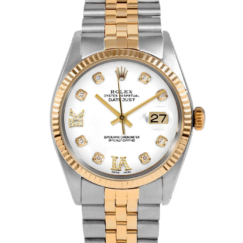 Rolex Datejust 36mm | 16013-WHT-8DR69-FLT-JBL