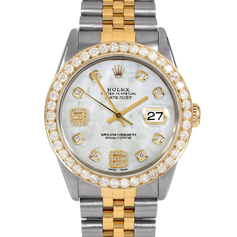 Rolex Datejust 36mm | 16013-WMOP-8DA69-25CT-JBL