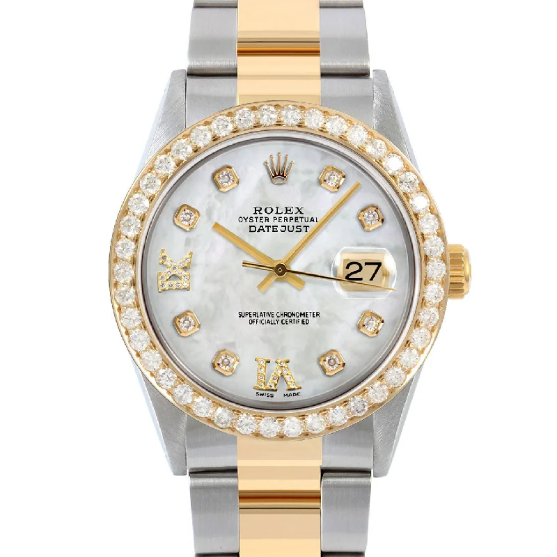 Rolex Datejust 36mm | 16013-WMOP-8DR69-25CT-OYS