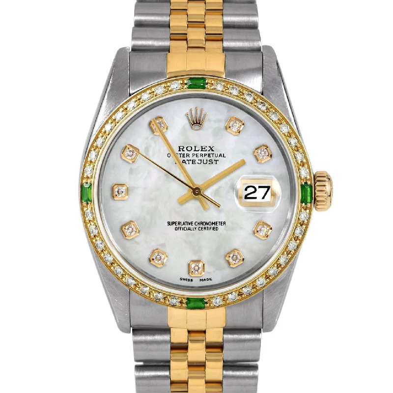 Rolex Datejust 36mm | 16013-WMOP-DIA-AM-4EMD-JBL