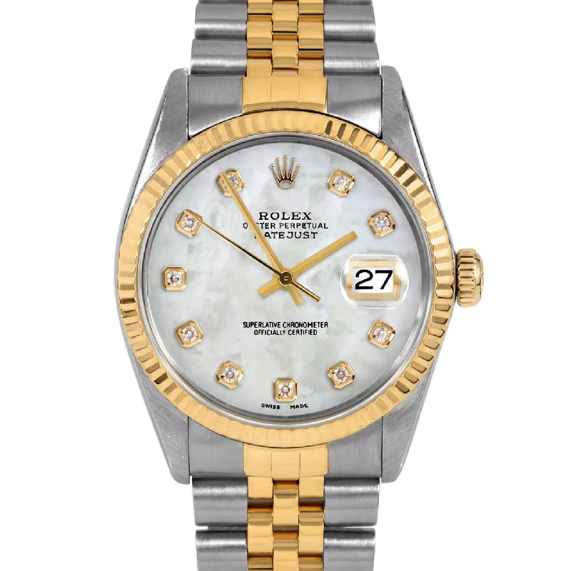 Rolex Datejust 36mm | 16013-WMOP-DIA-AM-FLT-JBL