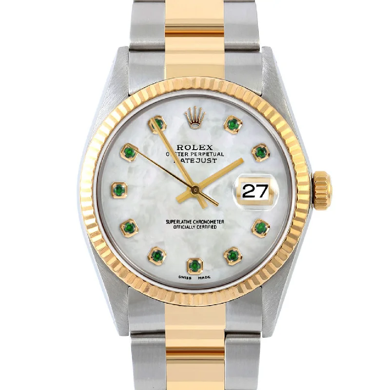 Rolex Datejust 36mm | 16013-WMOP-EMD-AM-FLT-OYS