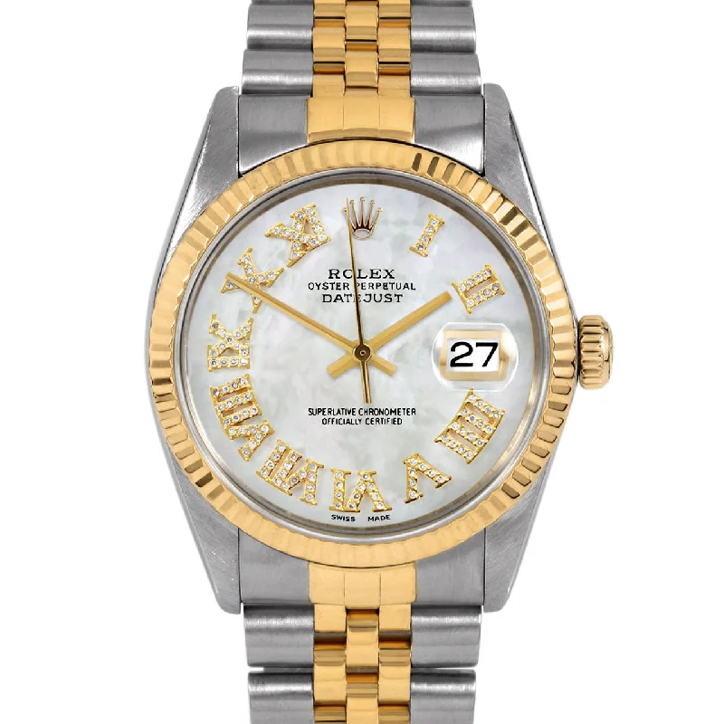 Rolex Datejust 36mm | 16013-WMOP-FDR-FLT-JBL