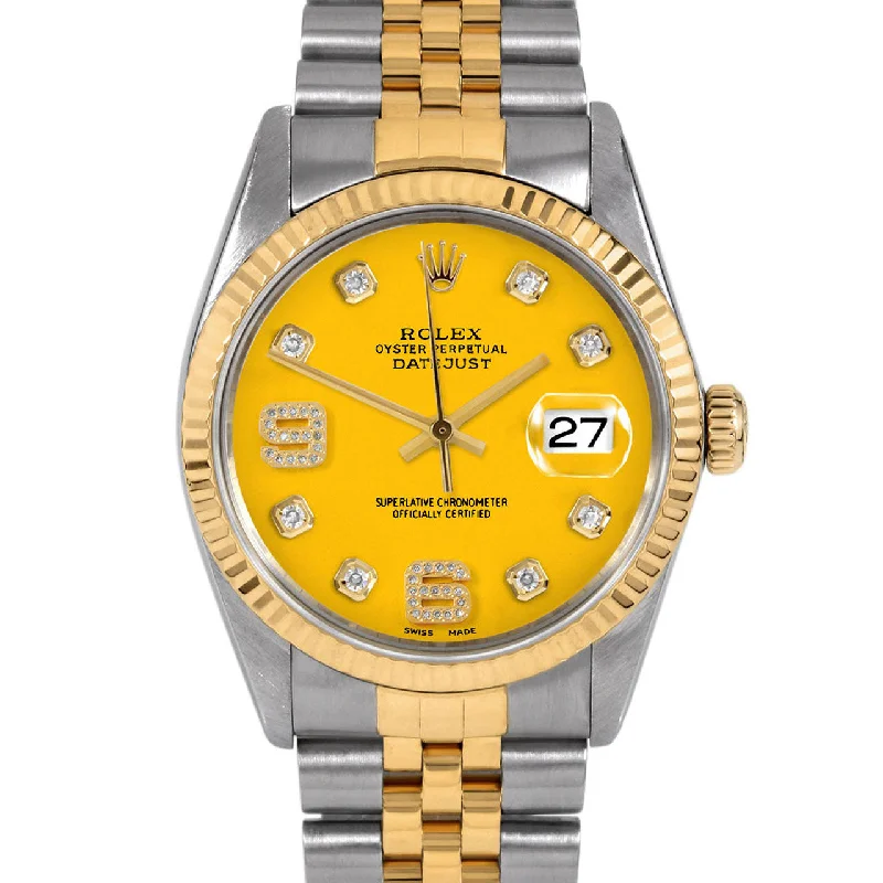 Rolex Datejust 36mm | 16013-YLW-8DA69-FLT-JBL