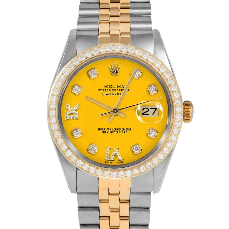 Rolex Datejust 36mm | 16013-YLW-8DR69-BDS-JBL