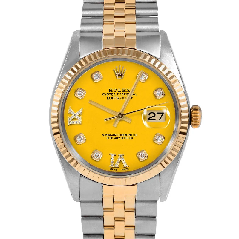 Rolex Datejust 36mm | 16013-YLW-8DR69-FLT-JBL