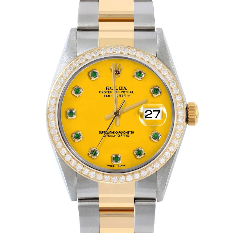 Rolex Datejust 36mm | 16013-YLW-EMD-AM-BDS-OYS