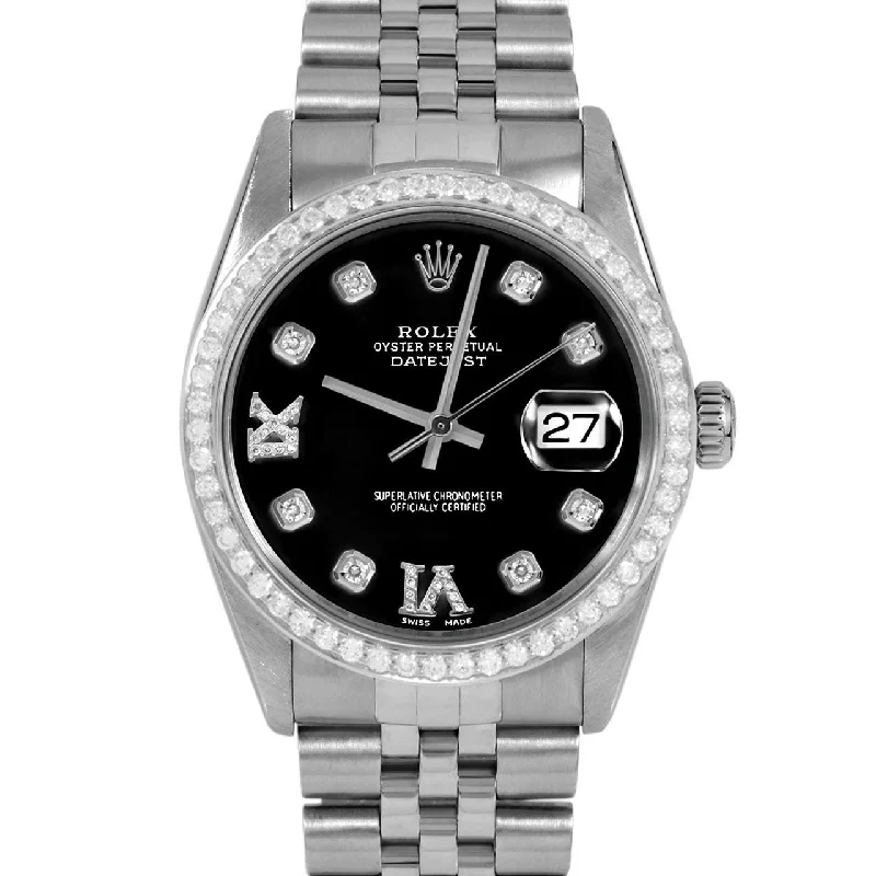 Rolex Datejust 36mm | 16014-BLK-8DR69-BDS-JBL