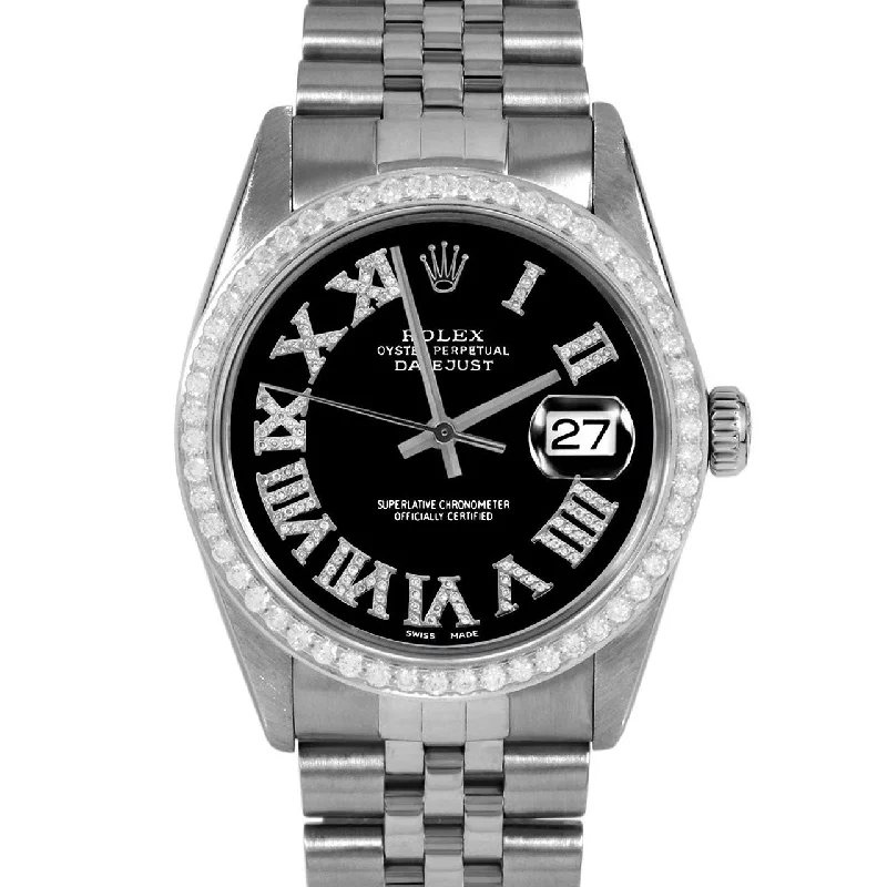 Rolex Datejust 36mm | 16014-BLK-FDR-BDS-JBL