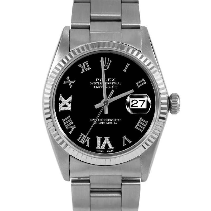 Rolex Datejust 36mm | 16014-BLK-RDR69-FLT-OYS