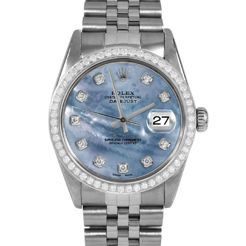 Rolex Datejust 36mm | 16014-BLMOP-DIA-AM-BDS-JBL