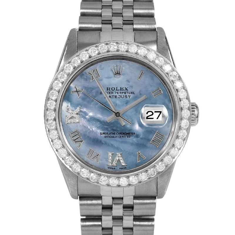 Rolex Datejust 36mm | 16014-BLMOP-RDR69-25CT-JBL