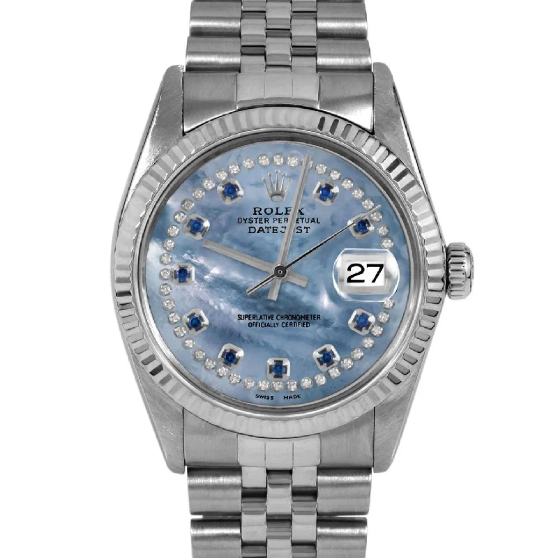 Rolex Datejust 36mm | 16014-BLMOP-STRS-FLT-JBL