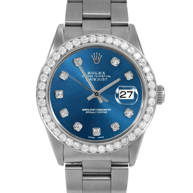 Rolex Datejust 36mm | 16014-BLU-DIA-AM-25CT-OYS