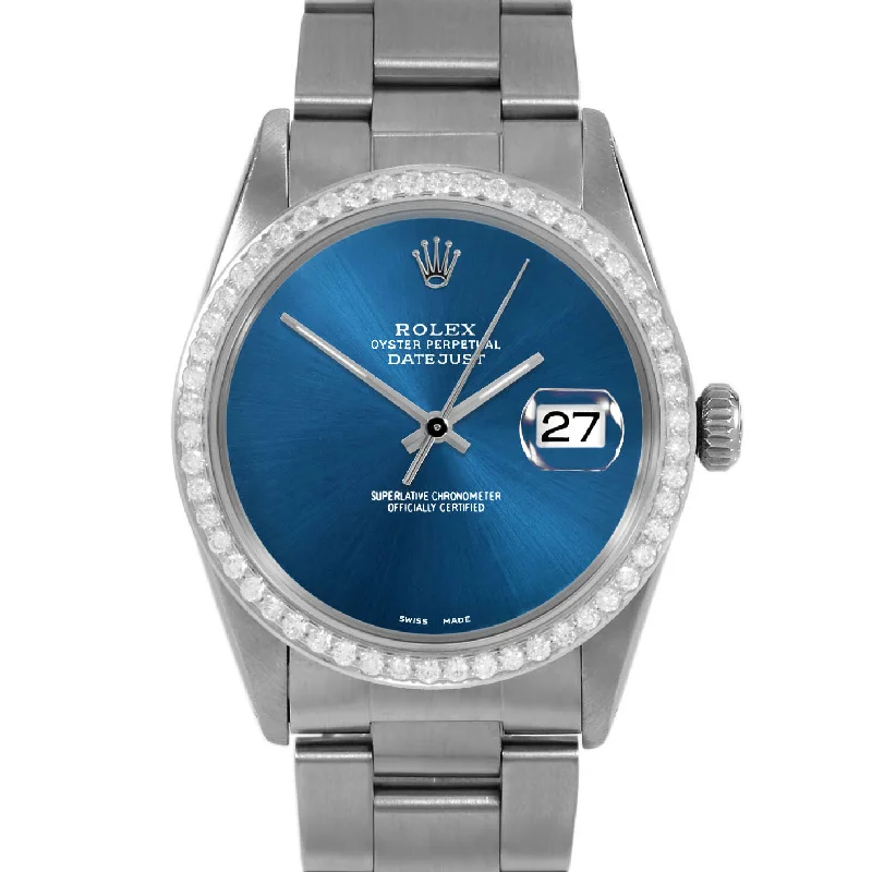 Rolex Datejust 36mm | 16014-BLU-NOHM-BDS-OYS