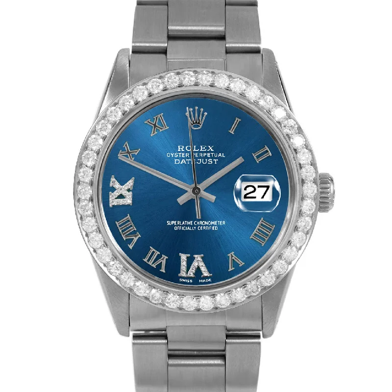 Rolex Datejust 36mm | 16014-BLU-RDR69-25CT-OYS