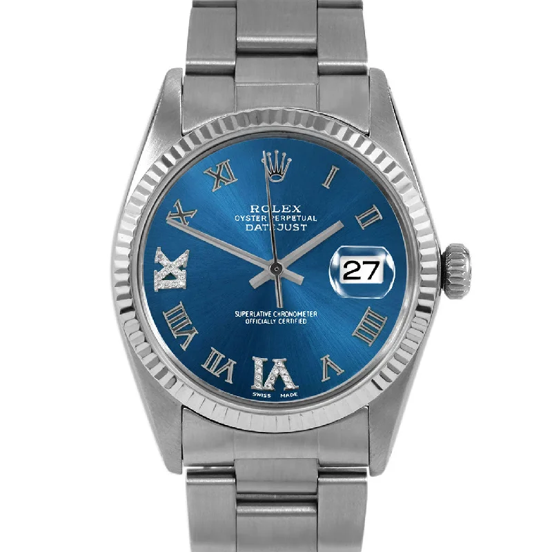 Rolex Datejust 36mm | 16014-BLU-RDR69-FLT-OYS