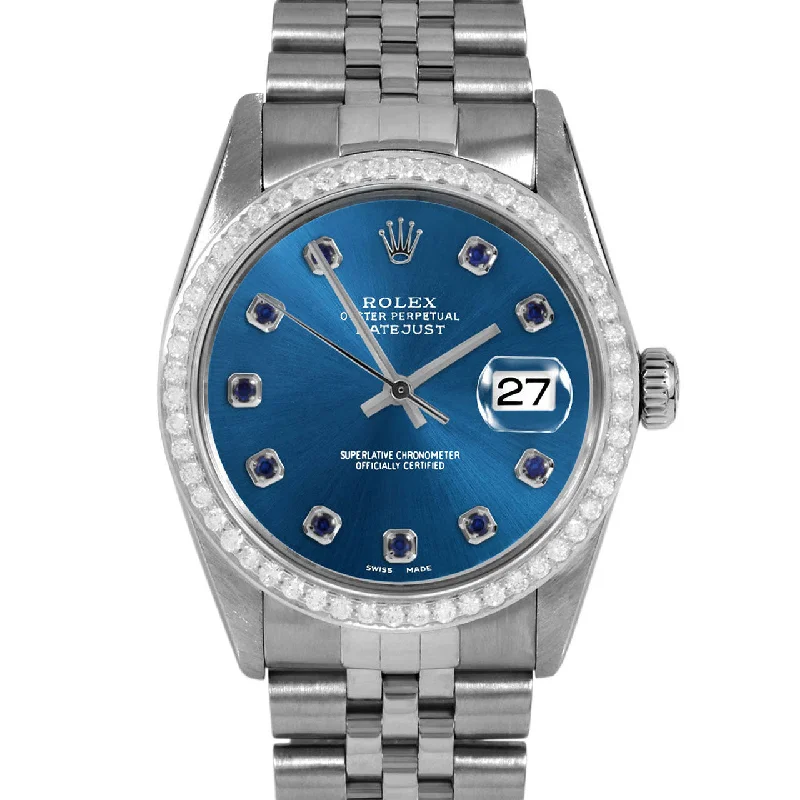 Rolex Datejust 36mm | 16014-BLU-SPH-AM-BDS-JBL